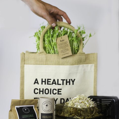 1 påse 2 frö sorter stapellåda