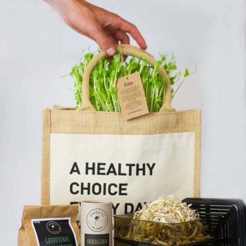 1 påse 2 frö sorter stapellåda